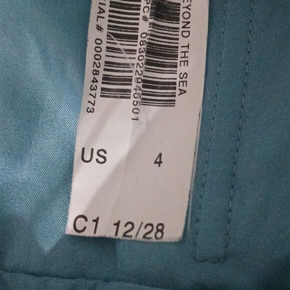 Alfred Angelo Style# 7176 Strapless chiffon beyond the sea dress Sz 4 NWOT - Picture 10 of 11